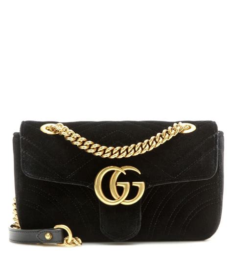 gucci tasche samt schwarz|gucci taschen online shop.